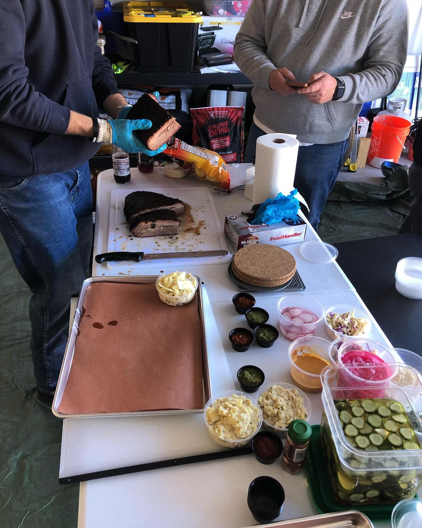 Whitesides BBQ Instagram post